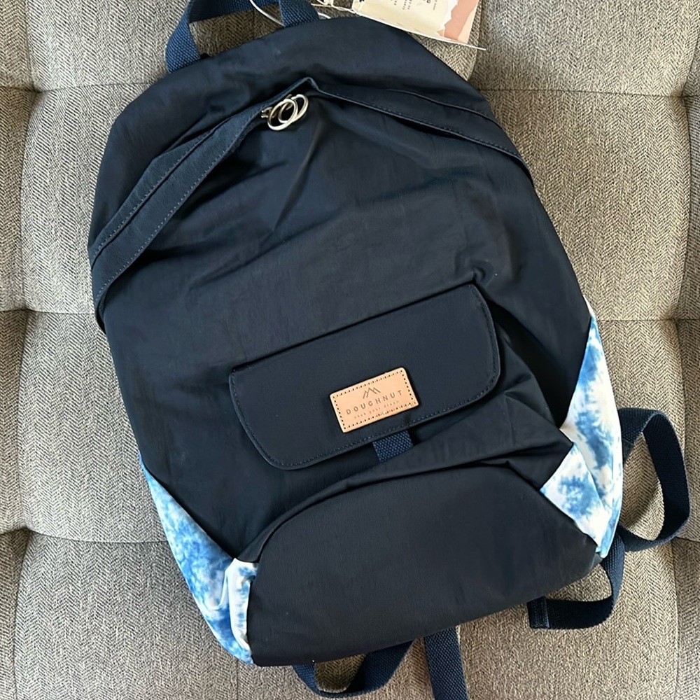 NEW Doughnut navy backpack
